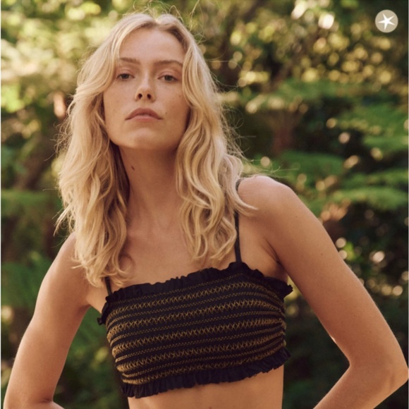 THE GREAT. The Smocked Bandeau - Picture 5 of 8